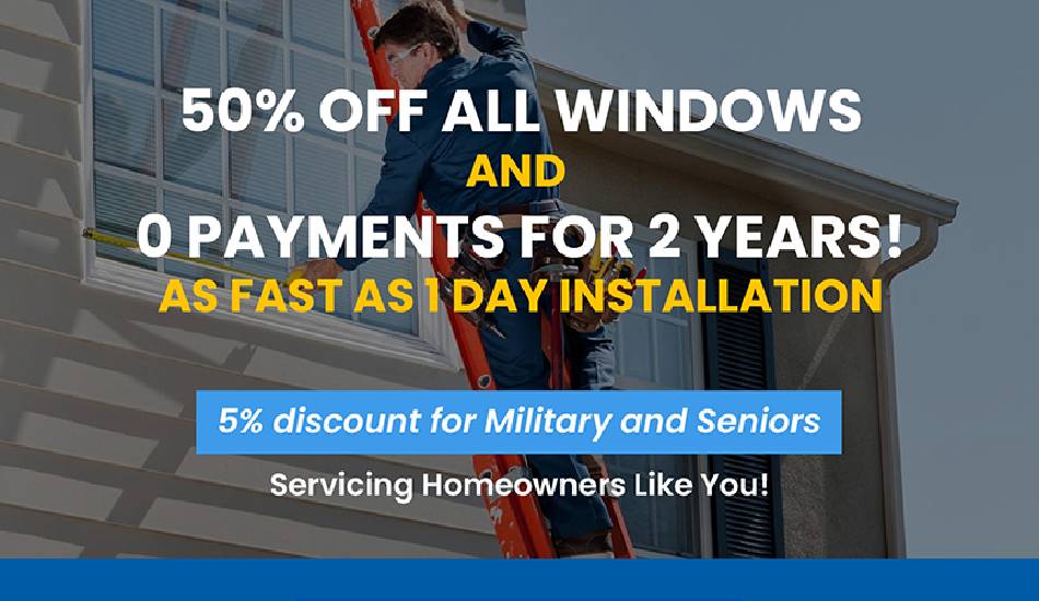 Modern energy-efficient replacement windows